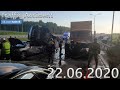 Подборка аварии ДТП на видеорегистратор за 22.06.2020 год