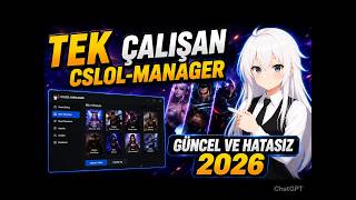 LOL Custom Tek calışan Skin Kullanımı | CSLOL-Manager Güncel ve Hatasız 2026