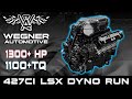 Wegner Automotive 427CI LSX joins the 1300HP CLUB