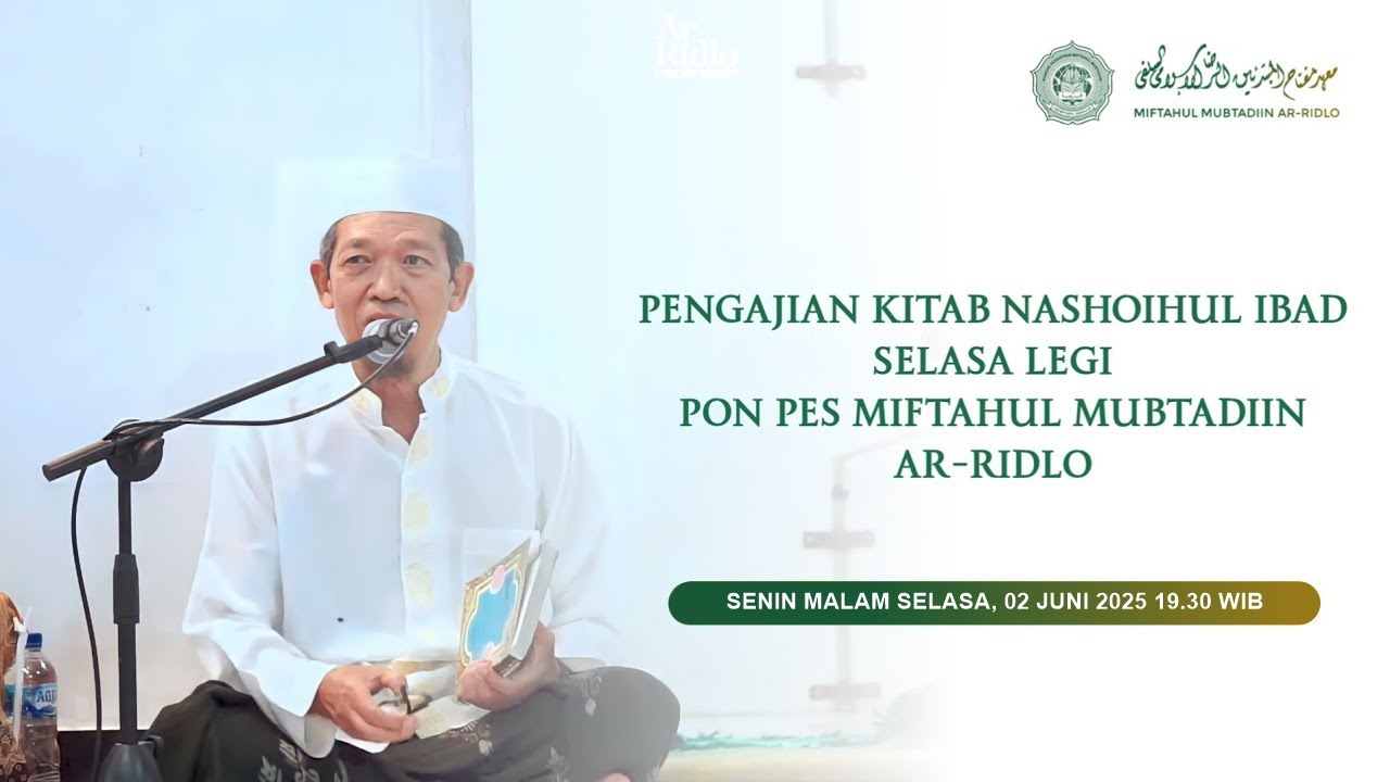 RUTINAN PENGAJIAN SELASA LEGI | Kitab Nasoihul Ibad #23