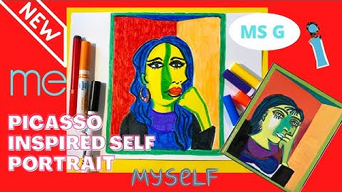Picasso Inspired Self Portrait