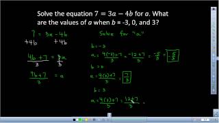 1-4 Literal Equations (Spanish)