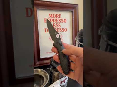 Gotta start the morning out right. @BenchmadeKnifeCompany    