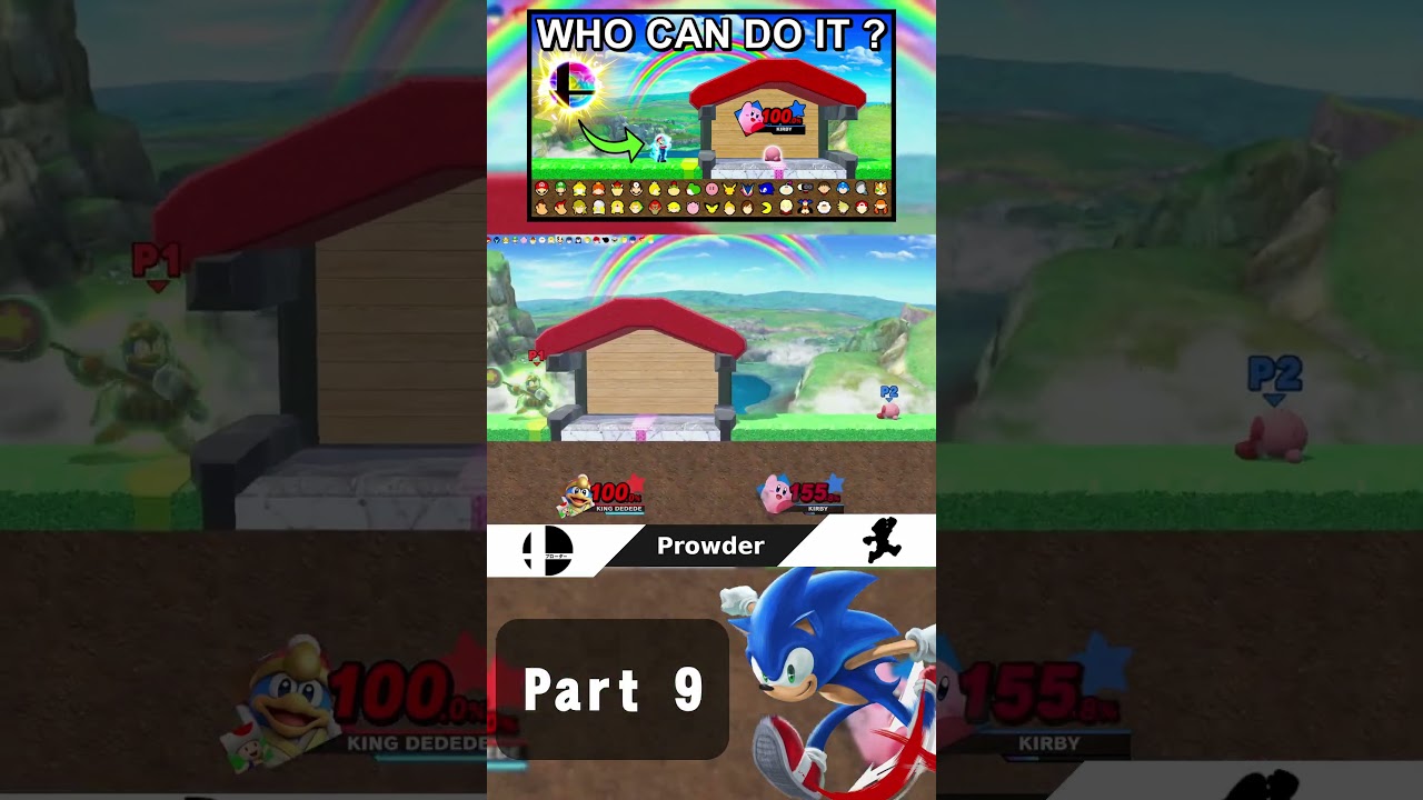Can A Final Smash K.O. Kirby At Home ? Part 9