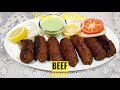 Kebab jinsi ya kupika kababu za nyama  how to make beef kebab recipe tajiris kitchen