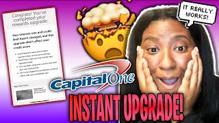 Upgrade Your Capital One Credit Card Instantly By Doing This Youtube