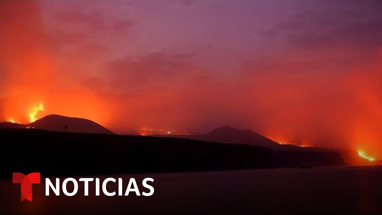 EN VIVO: Se abren dos nuevas fisuras en el volcán Cumbre Vieja en La Palma