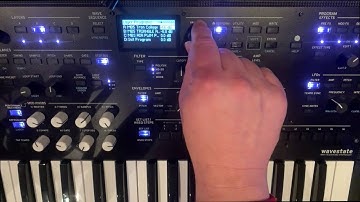 Korg Wavestate Tutorial :- How to access my custom programs and build new Performances.