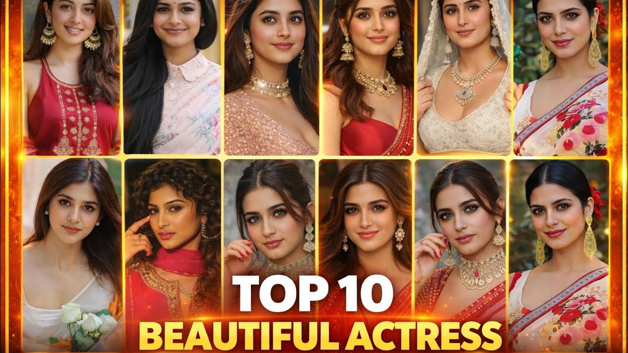 Sabse jyada beutiful actress world me 🙊❤️Top 10 