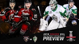The vancouver giants and prince albert raiders will meet for first
time in whl playoffs history 2019 rogers #whlchampionship series.
lates...