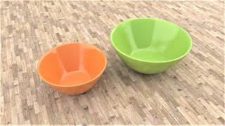 How to make a bowl in SketchUp