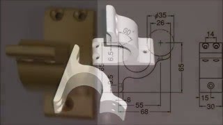 手すり棒を使って窓とカーテンの隙間からの冷気を防ぐ