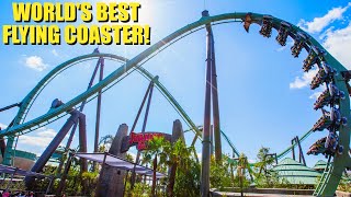 World's Best Flying Roller Coaster - The Flying Dinosaur Review & Analysis - Universal Studios Japan