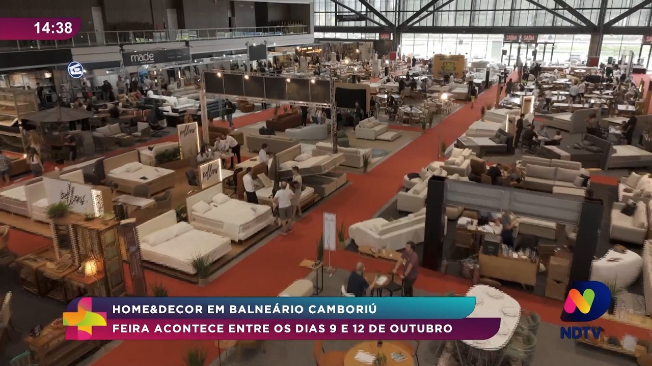 Feira Home&Decor acontece em Balneário Camboriú entre 9 e 12 de outubro