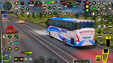 Highway Bus Driving Game 2025 || City Bus Driver Simulator 3D|| Android Gameplay