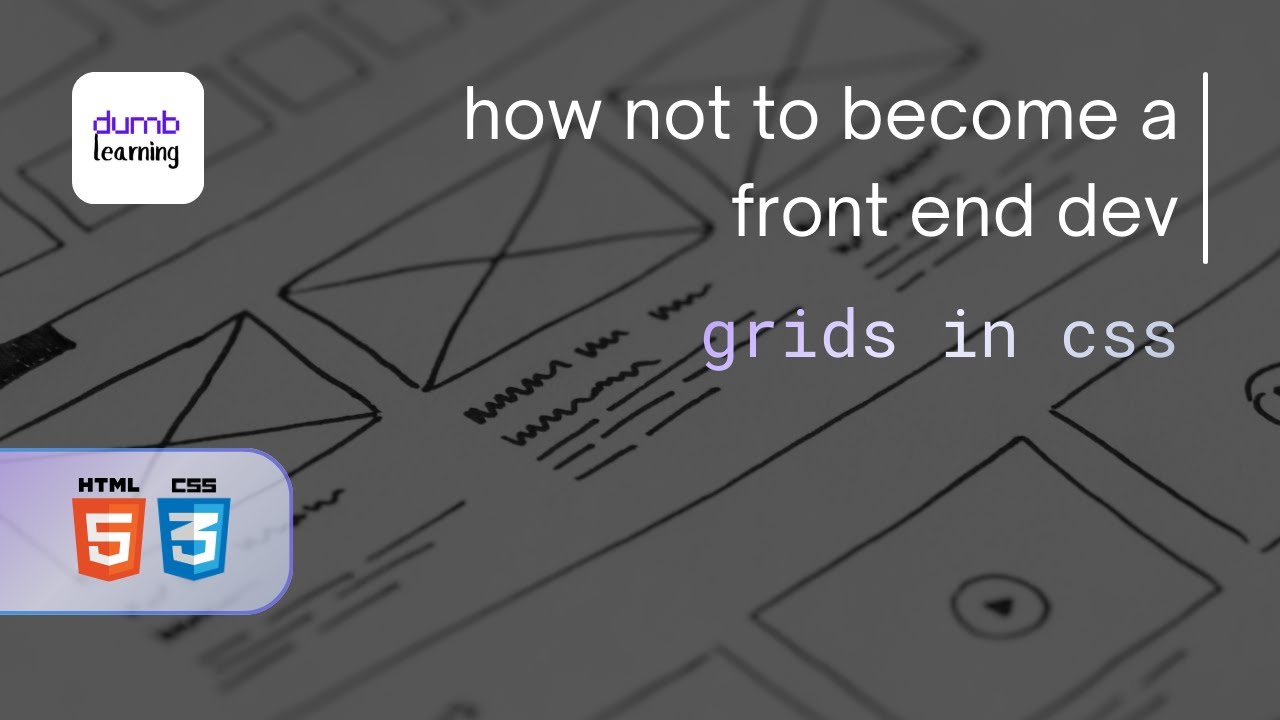 Grids in CSS | Front End Dev Part 34 - YouTube