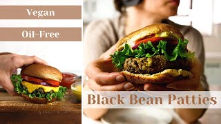 Easy Vegan Black Bean Burgers Recipe | Whole Food Plant Based Veggie Patties | Healthy Summer Recipe by Plants Not Plastic 2,683 views 3 years ago 4 minutes, 35 seconds