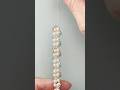 Gold and silver combination bracelet with seed beads