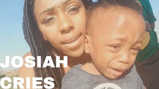 FUNNY PLAYGROUND FAIL | Baby Josiah CRIES Throws TEMPER TANTRUM at Park with NO SWINGS | Family Vlog