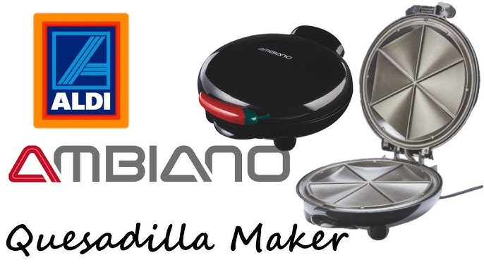 Taco Tuesday 10 in. Electric Quesadilla Maker - Red