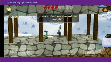Quest Get The Golden Boulder - Swordigo Android Gameplay Part 16