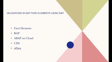 Validations in SAP Fiori Elements App using RAP Based CDS Model | oData | 100% Practical Guide