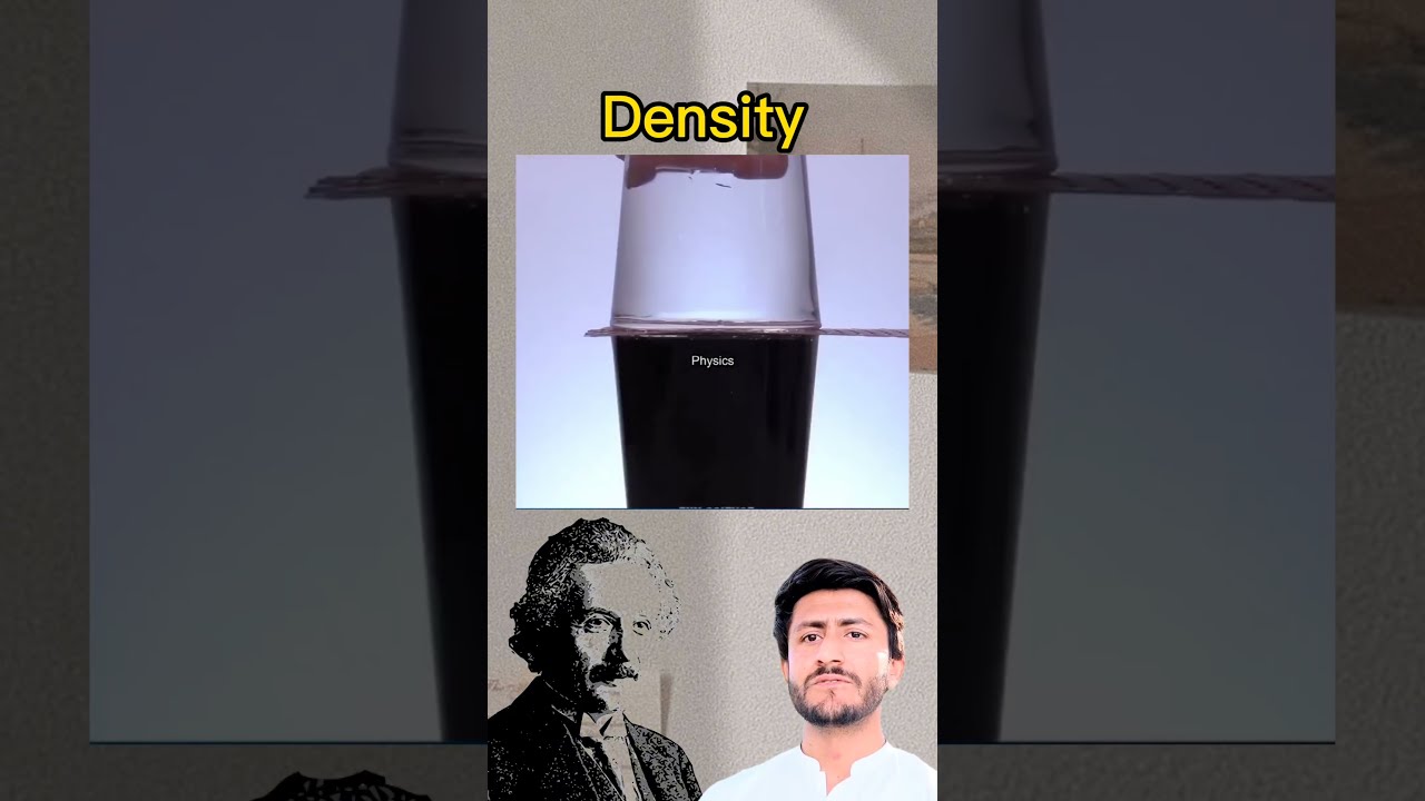 Density Explained | Why Wine Floats on Water! #physics