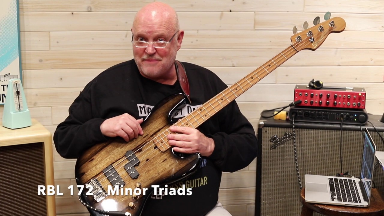 Real Bass Lessons 172 - Minor Triads - YouTube