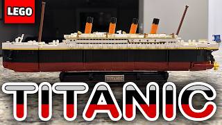 Lego Titanic Model Timelapse