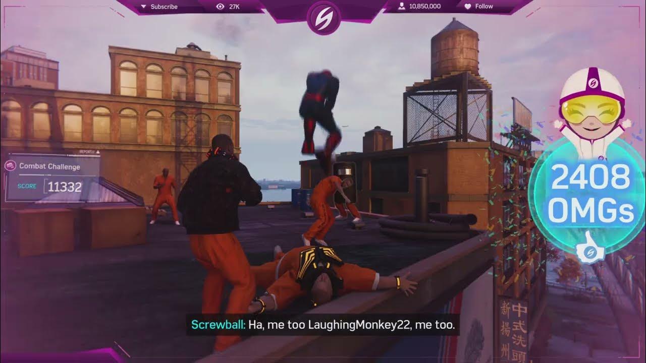 Spiderman Silver Lining Screwball Combat Challenge (Chinatown