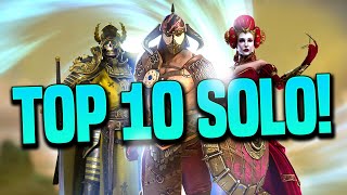 Top 10 CHAMPIONS Who Can SOLO END-GAME CONTENT!