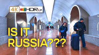 Moscow Metro - Big Circle Line (11) Part 2.  | 4K HDR |