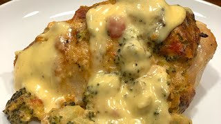 Broccoli Cheddar Stuffed Chicken Breast