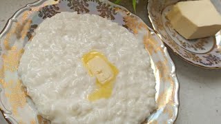 Каша Рисовая на молоке /Как вкусно приготовить молочную - рисовую   кашу/Ширгуруч тайёрлаш 🍚👍🏻