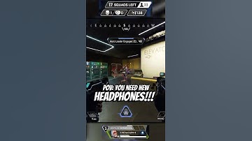 Well, Hello There! Did you experience an Apex Audio Issue?  Sorry... #apexlegends #shorts #fyp