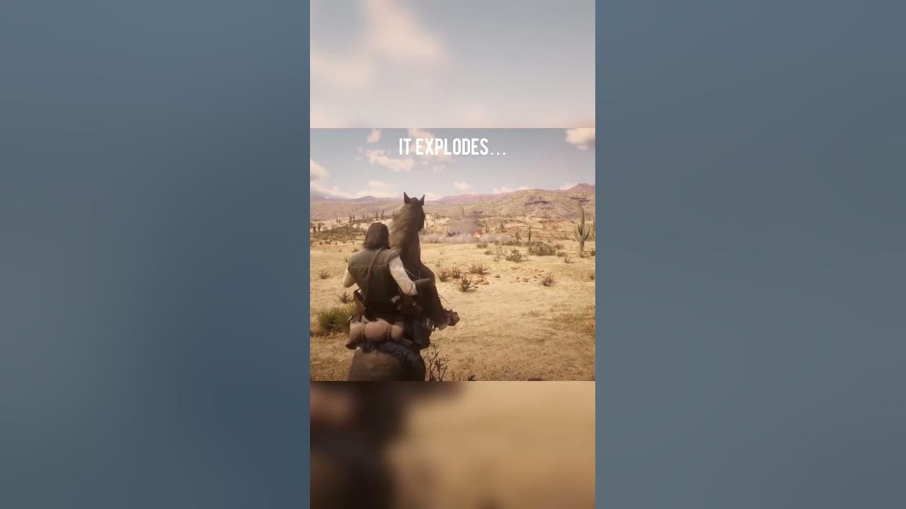Did You Know The Exploding House? rdr2 shorts YouTube