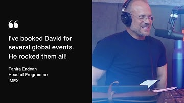 David Allison Keynote Speaker Reel 2024