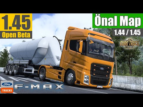 YENİLENMİŞ ÖNAL TURKEY MAP // EFSANE BOLU DAĞI YOLLARINDAYIZ | ETS2 1.45 BETA !!