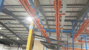 Autotrack 100 power & free overhead conveyor system by amber