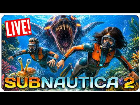 Subnautica 2 Multiplayer LIVE Stream with Daph and Gen! 02