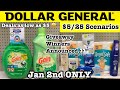 Dollar General Couponing | First Video of 2021 🥳 $5/25 Scenarios w/ Gain | Winners Announced 👀