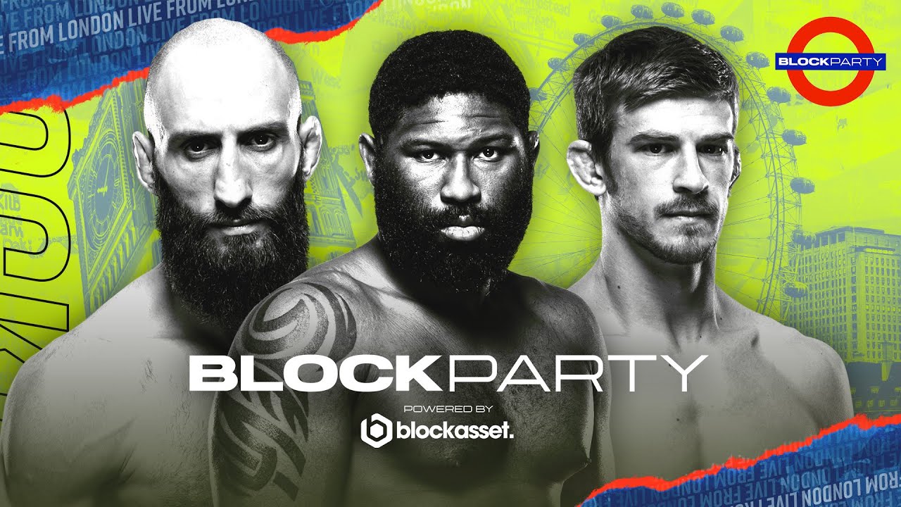 BLOCKPARTY #12 LIVE FROM LONDON : Curtis Blaydes, Guram Kutateladze and Arnold Allen