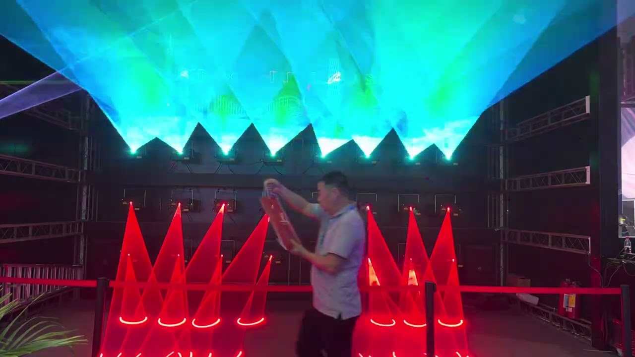 2025 Knight Laser Show 20w 30w 40w RGB Laser Light