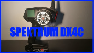 SPEKTRUM DX4C Radio System - Looking Closer