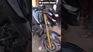 pulsar n 160 modified || shocker sticker #shorts #n160 #pulsarn160 #modified
