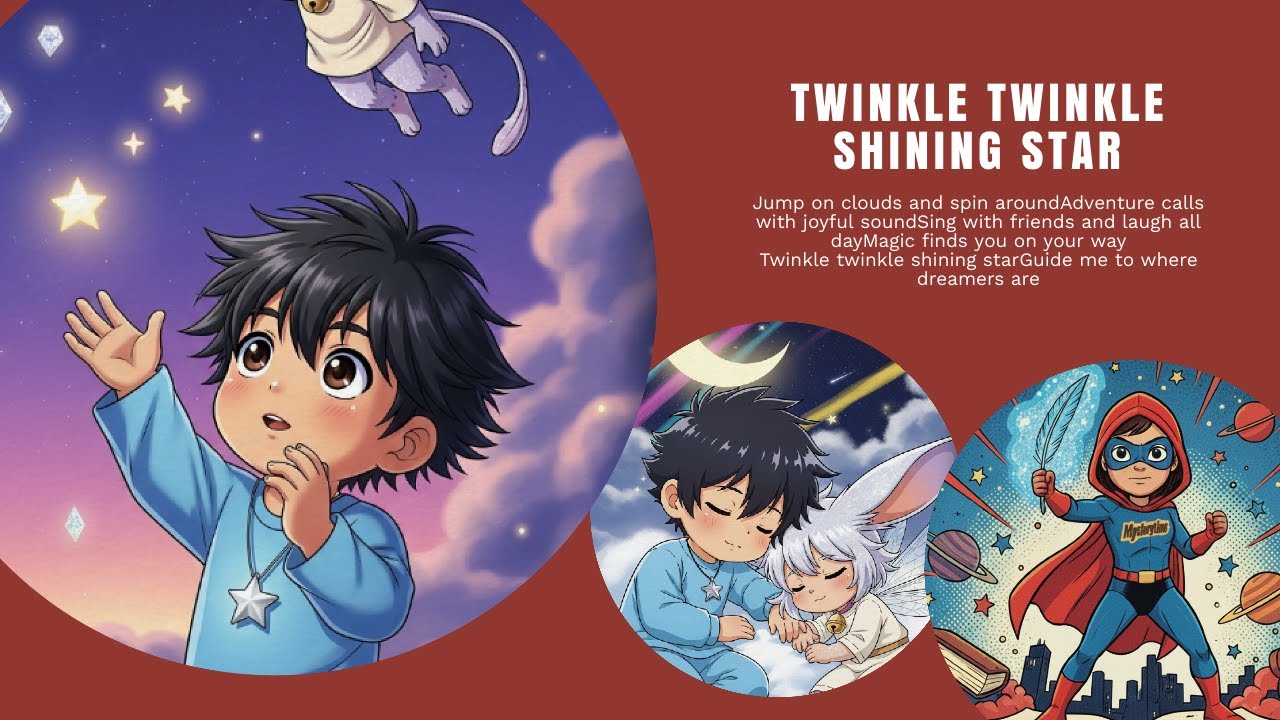Twinkle Twinkle Shining Star | Gentle Nursery Rhyme for Kids