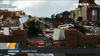 На півдні США вирував торнадо(Знищені будинки й цілі поселення в штаті Джорджія. Там вихор здійняв у повітря фургон із людьми. Двоє пожиль..., 2017-01-23T14:50:56.000Z)