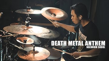 NGEDRUM SKOOL DEATH METAL ANTHEM (DRUM PLAYTHROUGH) - OKI FADHLAN