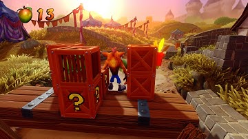 Crash N Sane Trilogy Playthrough Part 171 - Crash Bandicoot 3 Gee Wiz - Gem