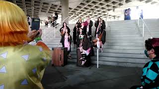 Anime Expo 2022 - Demon Slayer gathering